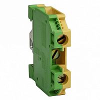Клемма для заземления с винтовым зажимом 4мм?, желто-зеленый, AB1TP435U | код. AB1TP435U | Schneider Electric